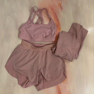 LULULEMON Pale Pink Activewear Set